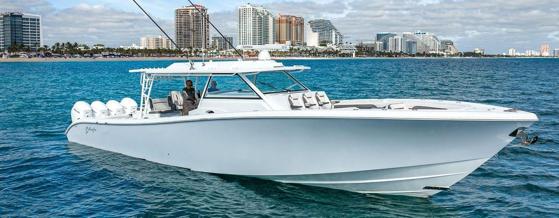Marine Kings of Miami provides boat maintenance services out on the water in Miami, Florida.