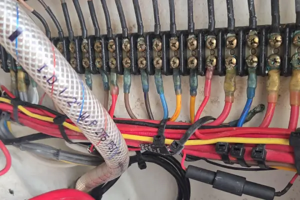 Wiring diagrams are used by Marine Kings of Miami for marine electrical troubleshooting in Miami, Florida.