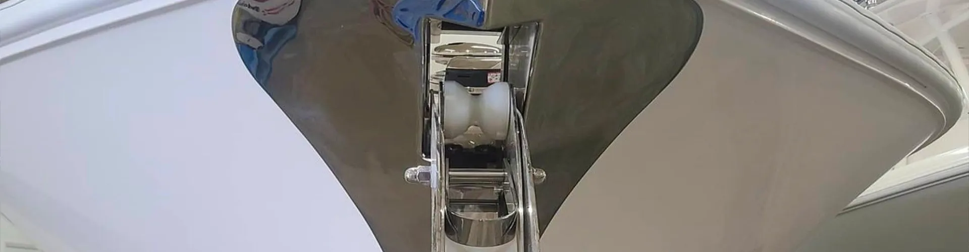 A boat with an open door is serviced by Marine Kings of Miami with boat repair Miami in Miami, Florida.