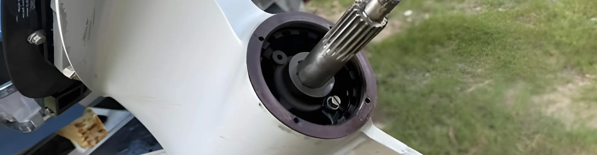  Mirror details on a bus reflect precision seen in boat repair Miami by Marine Kings of Miami.