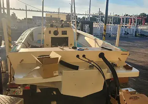  Docked vessels are serviced by Marine Kings of Miami with boat maintenance services.