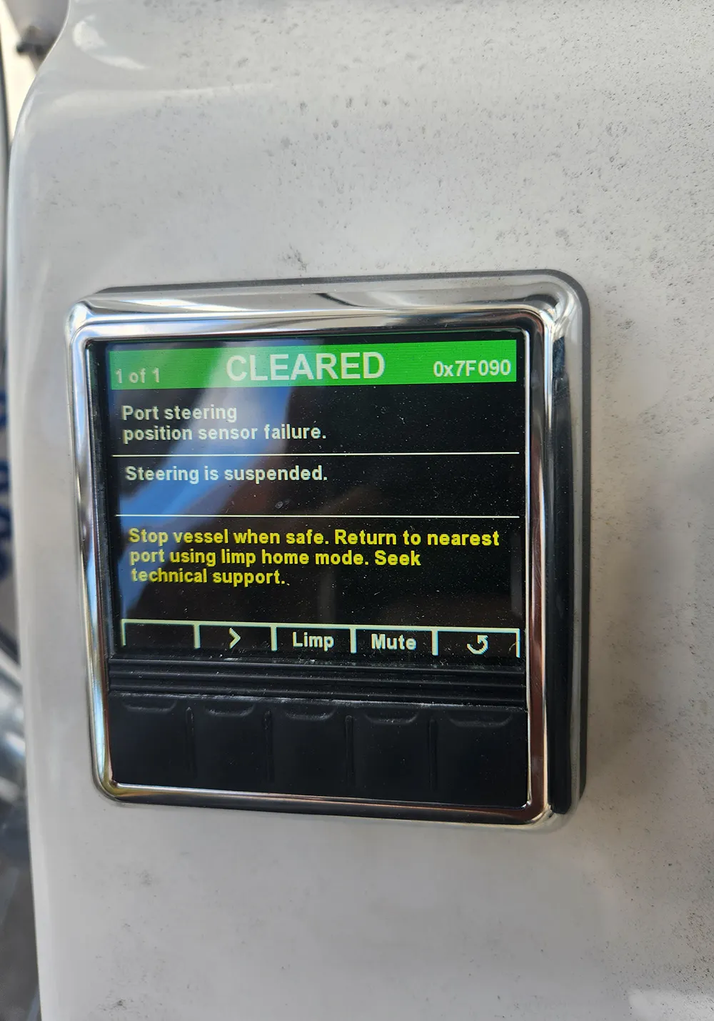  A car control panel close up is inspected by Marine Kings of Miami with marine electrical troubleshooting in Miami, Florida.