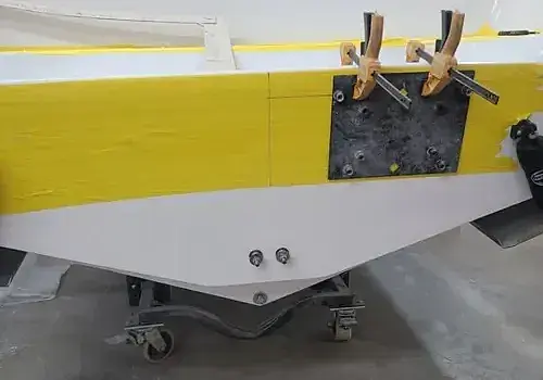  A small aircraft reflects precision work similar to marine engine diagnostics by Marine Kings of Miami.