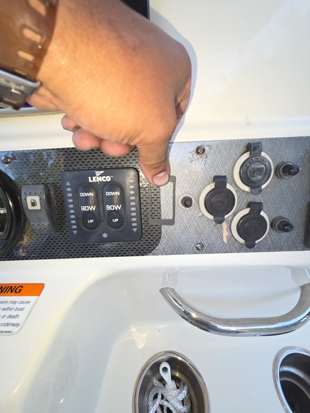 Control handling on a boat is part of marine engine diagnostics by Marine Kings of Miami.