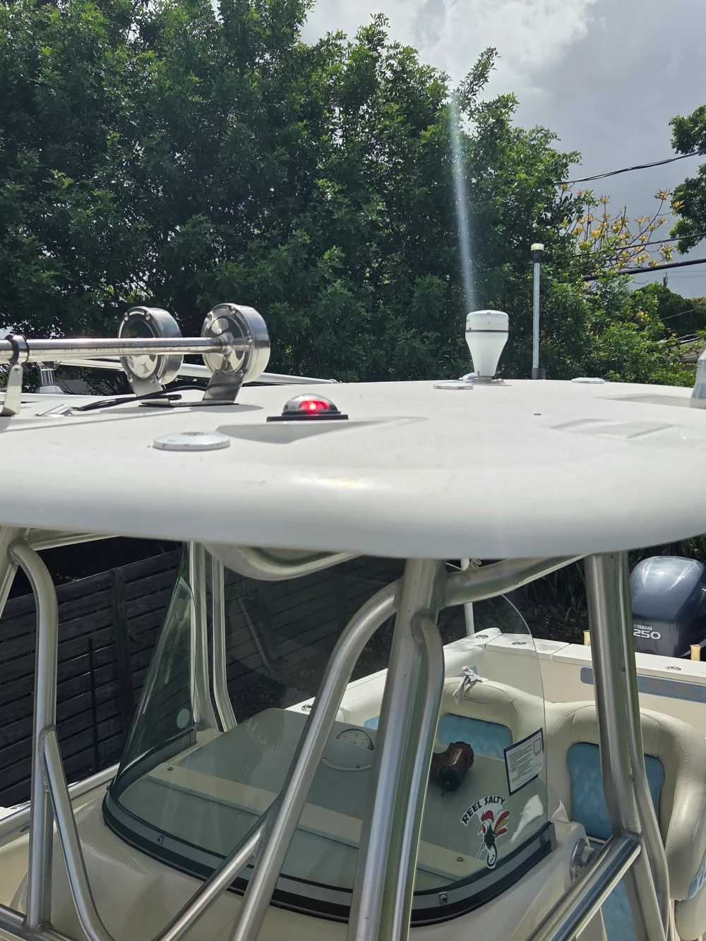 Boat seating and tables are supported by Marine Kings of Miami with boat maintenance services in Miami, Florida.