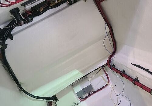 Internal wiring boxes are serviced by Marine Kings of Miami with marine electrical troubleshooting in Miami, Florida.