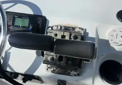  Boat steering and dashboard controls are serviced by Marine Kings of Miami with marine electrical troubleshooting in Miami, Florida.