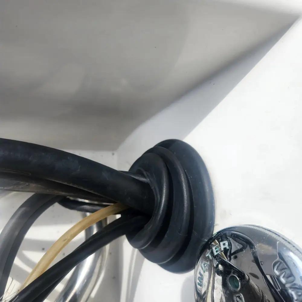 A light switch is installed by Marine Kings of Miami using marine electrical troubleshooting in Miami, Florida.