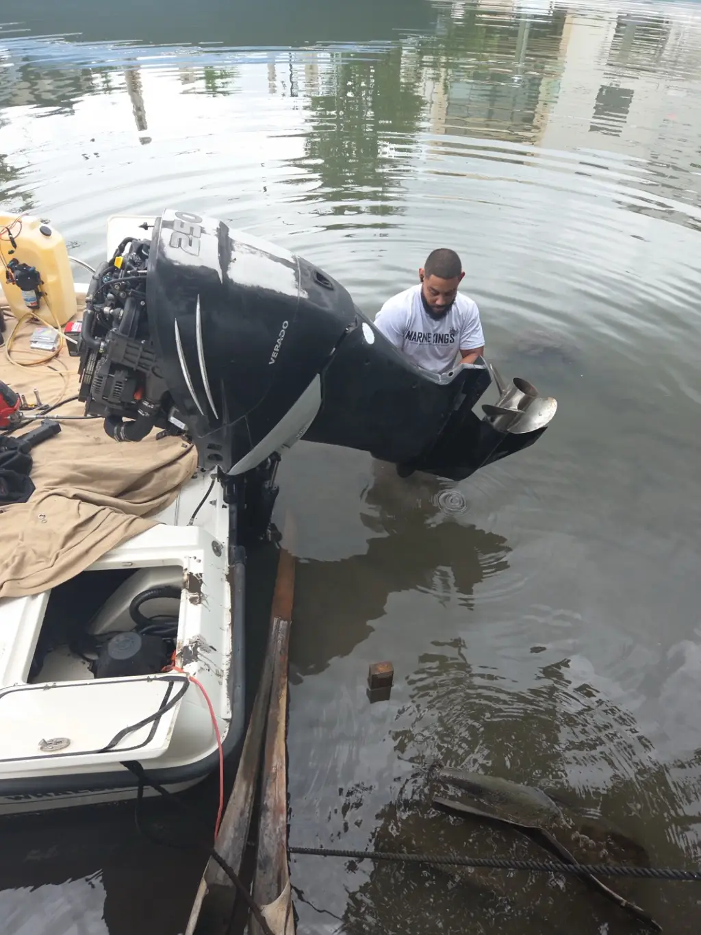 Hands-on work by Alexander highlights boat repair Miami for Marine Kings of Miami in Miami, Florida.