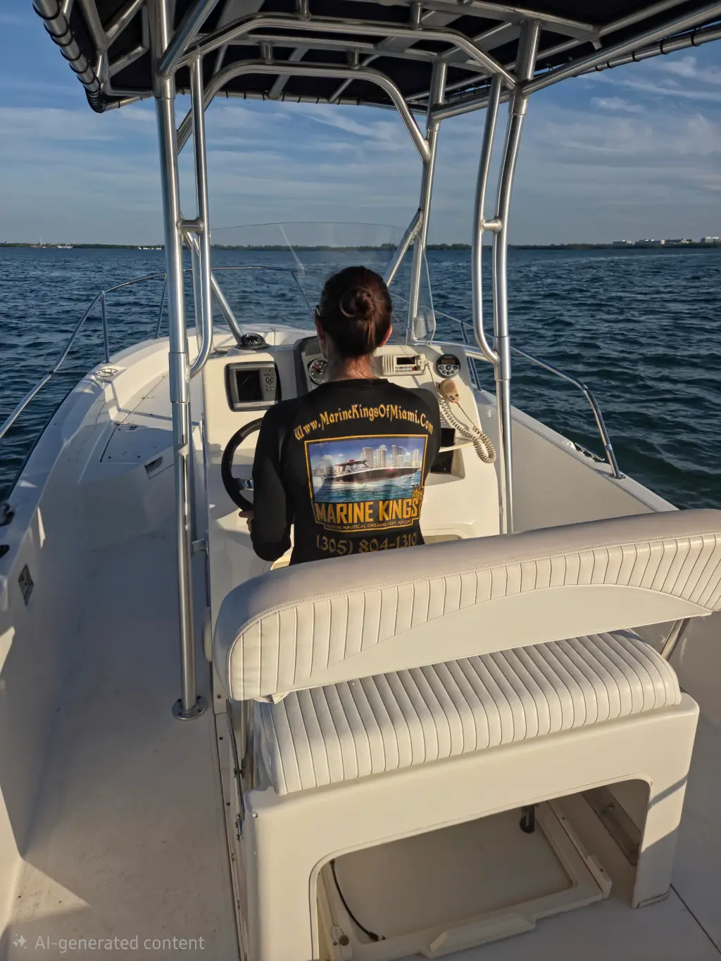 Nicolle operates a vessel maintained by Marine Kings of Miami with boat maintenance services.