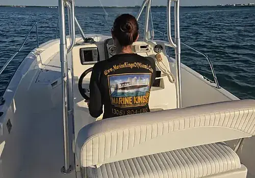 Nicolle operates a vessel maintained by Marine Kings of Miami with boat maintenance services.