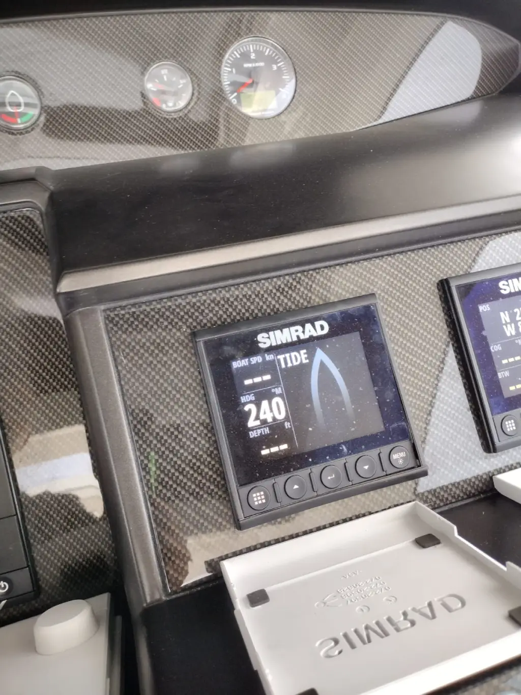 Dashboard lights are checked by Marine Kings of Miami using marine electrical troubleshooting in Miami, Florida.