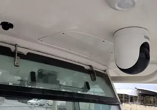 A damaged bus reflects repair knowledge applied by Marine Kings of Miami in boat repair Miami.