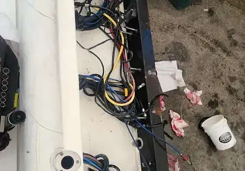  Wiring and components on a boat are handled by Marine Kings of Miami with marine electrical troubleshooting in Miami, Florida.