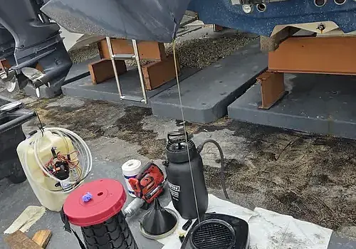  A repaired vessel is prepared for use through boat repair Miami by Marine Kings of Miami.