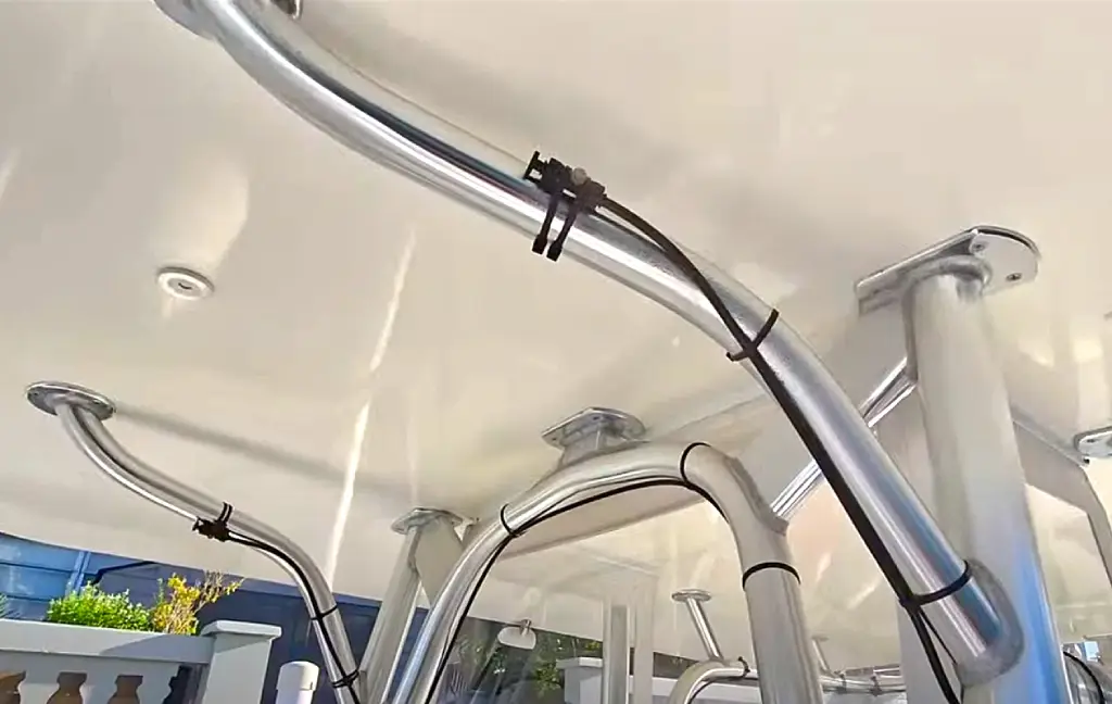  A gym environment reflects equipment spaces similar to those used by Marine Kings of Miami.