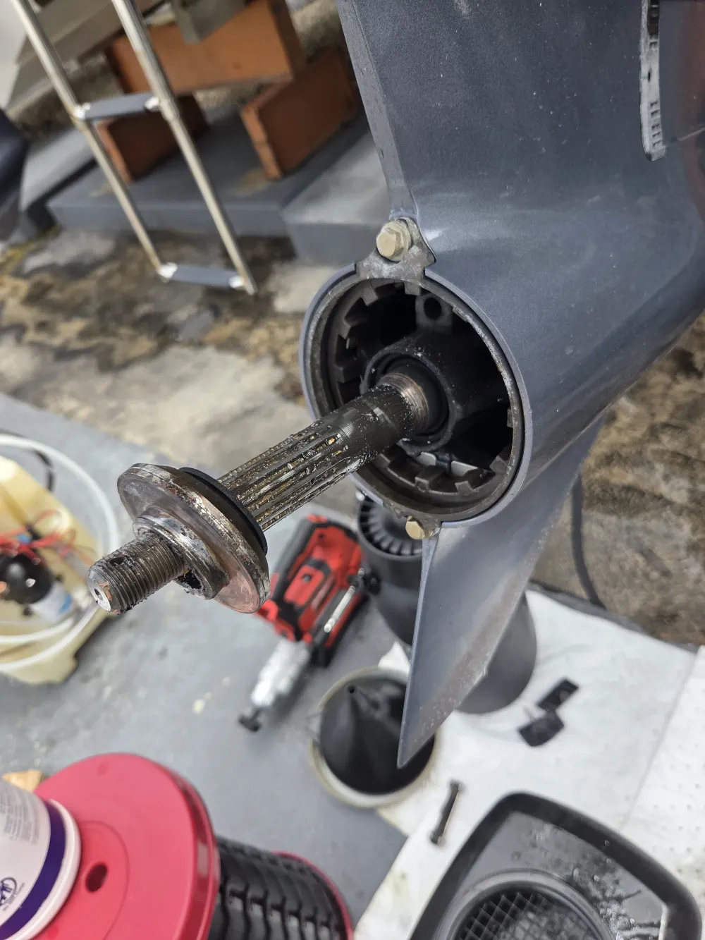 Vehicle side repairs highlight diagnostic skills used by Marine Kings of Miami in Miami, Florida.